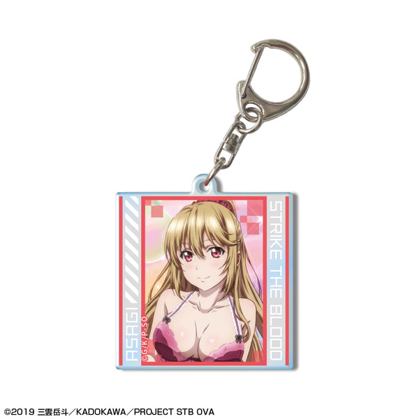 『ストライク・ザ・ブラッドFINAL』アクリルキーホルダー デザイン05(藍羽浅葱/B)【202507再販】
