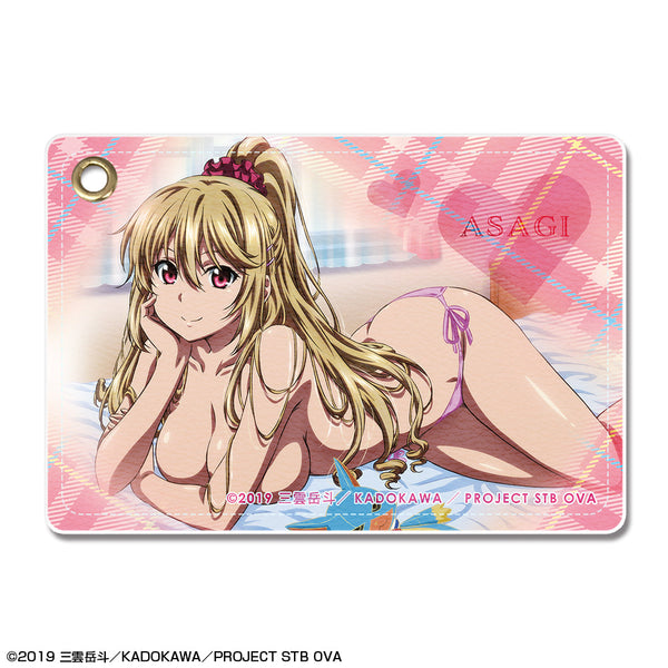 『ストライク・ザ・ブラッドFINAL』レザーパスケース デザイン05(藍羽浅葱)【202510再販】