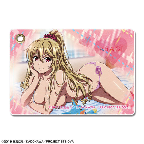 『ストライク・ザ・ブラッドFINAL』レザーパスケース デザイン05(藍羽浅葱)【202501再販】