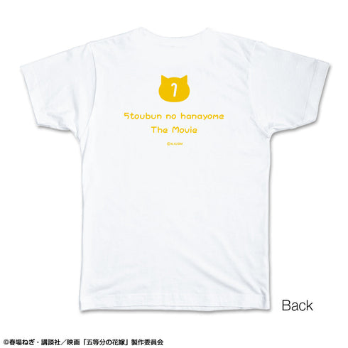 『五等分の花嫁』Tシャツ Mサイズ デザイン01(中野一花)【描き下ろし】【202501再販】