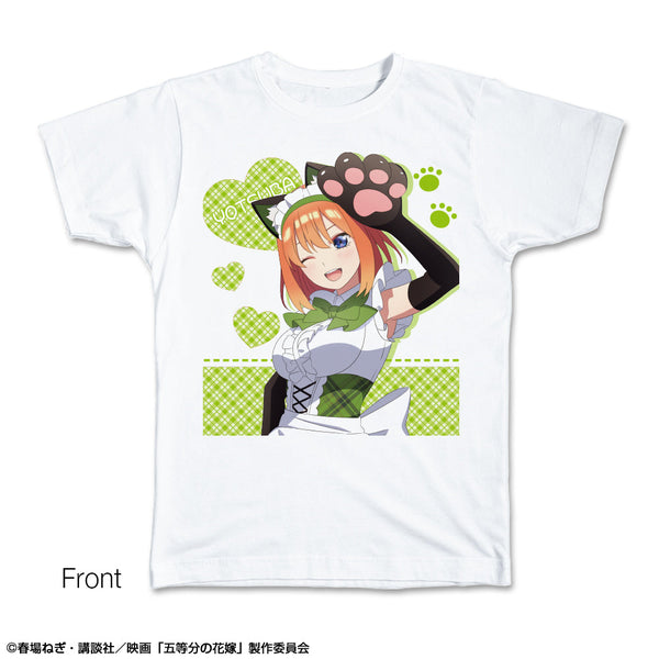 『五等分の花嫁』Tシャツ Mサイズ デザイン04(中野四葉)【描き下ろし】【202501再販】