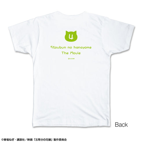 『五等分の花嫁』Tシャツ Mサイズ デザイン04(中野四葉)【描き下ろし】【202603再販】
