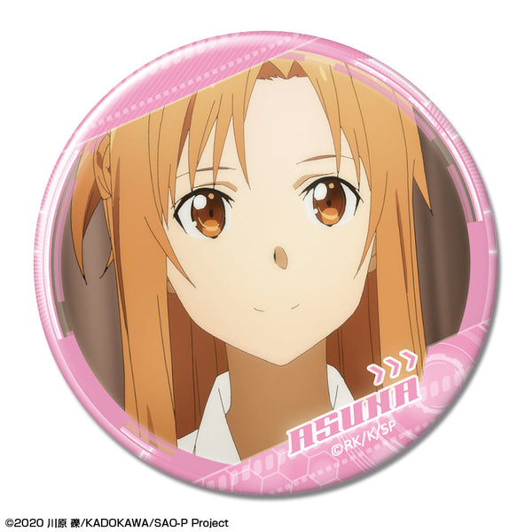『ソードアート・オンライン -プログレッシブ- 星なき夜のアリア』缶バッジ Ver.1 デザイン04(結城明日奈)【202502再販】