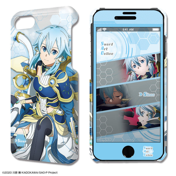 『ソードアート・オンライン -プログレッシブ- 星なき夜のアリア』デザジャケット iPhone SE(第2世代)/8/7/6/6s ケース&保護シート デザイン04(シノン)【202504再販】
