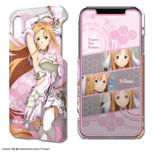 『ソードアート・オンライン -プログレッシブ- 星なき夜のアリア』デザジャケット iPhone X/XS ケース&保護シート デザイン02(アスナ/A)【202504再販】