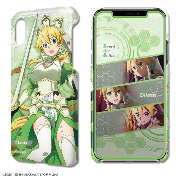 『ソードアート・オンライン -プログレッシブ- 星なき夜のアリア』デザジャケット iPhone X/XS ケース&保護シート デザイン03(リーファ)【202508再販】