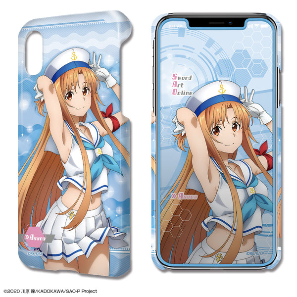 『ソードアート・オンライン -プログレッシブ- 星なき夜のアリア』デザジャケット iPhone X/XS ケース&保護シート デザイン05(アスナ/B)【202504再販】
