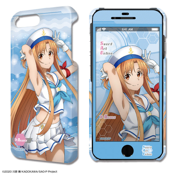 『ソードアート・オンライン -プログレッシブ- 星なき夜のアリア』デザジャケット iPhone 8 Plus/7 Plus/6 Plus/6s Plus ケース&保護シート デザイン05(アスナ/B)【202508再販】
