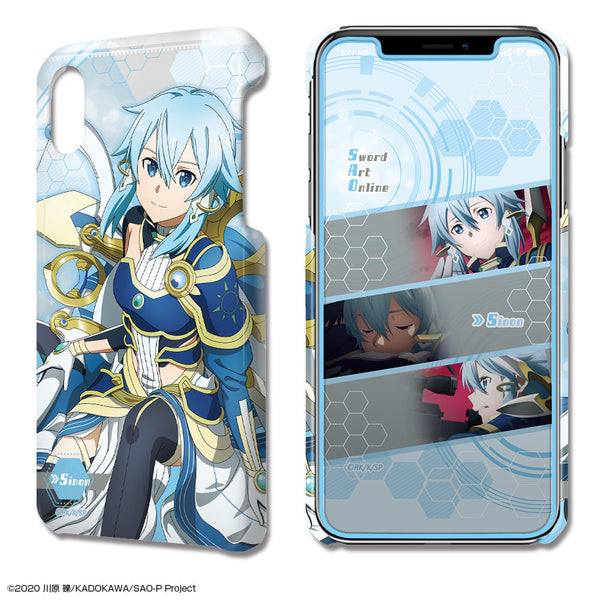 『ソードアート・オンライン -プログレッシブ- 星なき夜のアリア』デザジャケット iPhone XR ケース&保護シート デザイン04(シノン)【202504再販】