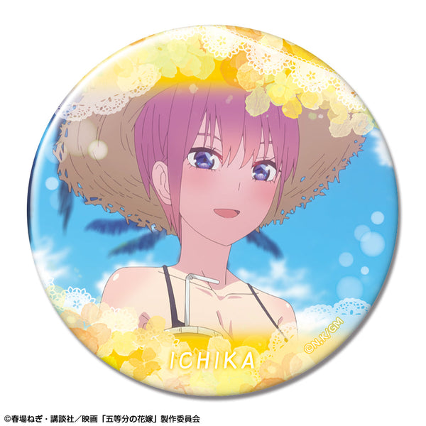 『五等分の花嫁』缶バッジ デザイン01(中野一花/A)【202501再販】