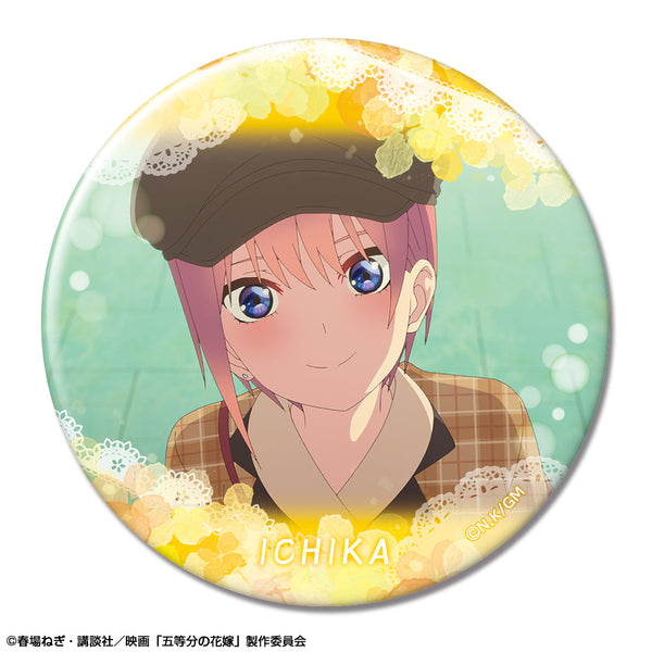 『五等分の花嫁』缶バッジ デザイン05(中野一花/E)【202509再販】