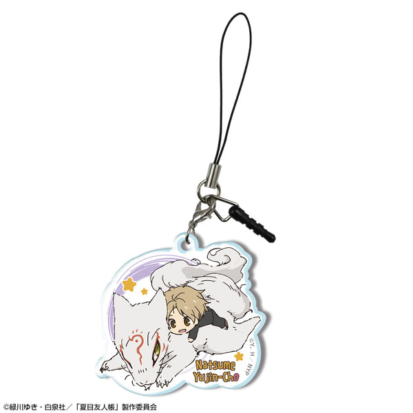 『夏目友人帳』アクリルイヤホンジャックアクセサリー Ver.2 デザイン07(夏目貴志&斑/A)【202607再販】