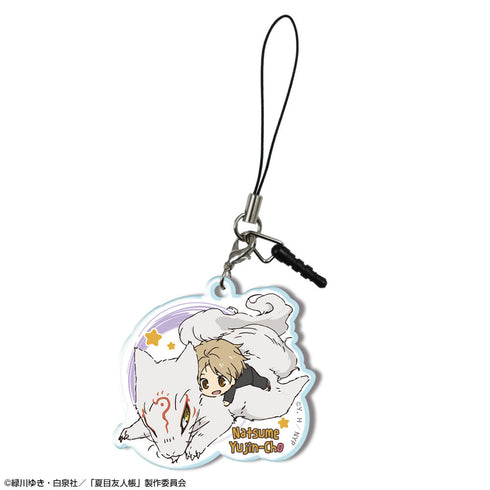 『夏目友人帳』アクリルイヤホンジャックアクセサリー Ver.2 デザイン07(夏目貴志&斑/A)【202504再販】