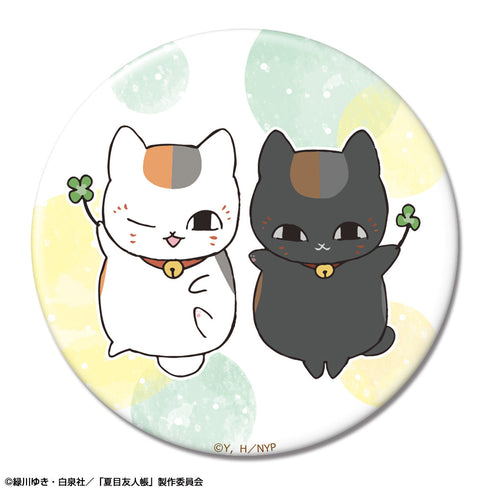 『夏目友人帳』缶バッジ デザイン04(ニャンコ先生&黒ニャンコ)【202511再販】