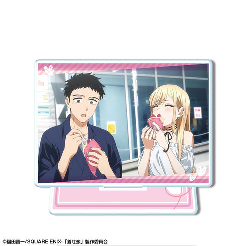 《那只换装人偶(Bisk Doll)会恋爱》迷你亚克力立牌 Ver.2 设计13(喜多川海梦&五条新菜/C)【202409再版】