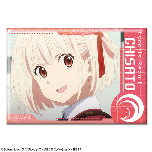 『リコリス・リコイル』ホログラム缶バッジ デザイン02(錦木千束/B)【202507再販】