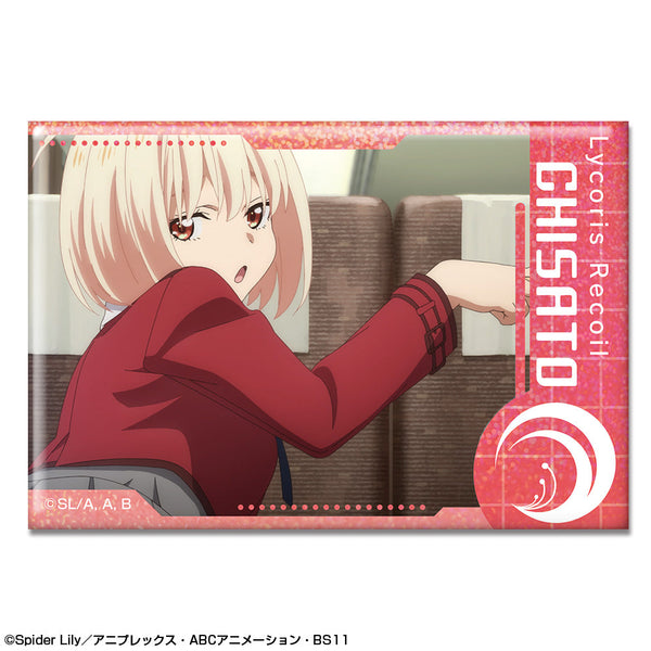 『リコリス・リコイル』ホログラム缶バッジ デザイン04(錦木千束/D)【202507再販】