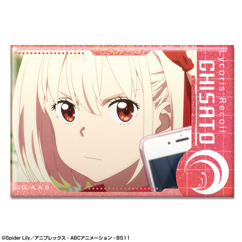 『リコリス・リコイル』ホログラム缶バッジ デザイン07(錦木千束/G)【202507再販】