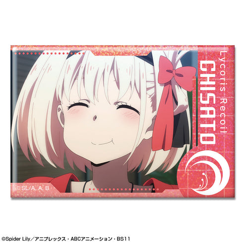 『リコリス・リコイル』ホログラム缶バッジ デザイン10(錦木千束/J)【202507再販】