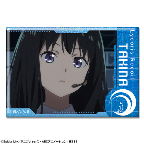 『リコリス・リコイル』ホログラム缶バッジ デザイン11(井ノ上たきな/A)【202507再販】