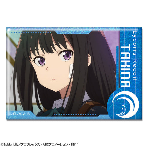 『リコリス・リコイル』ホログラム缶バッジ デザイン12(井ノ上たきな/B)【202507再販】