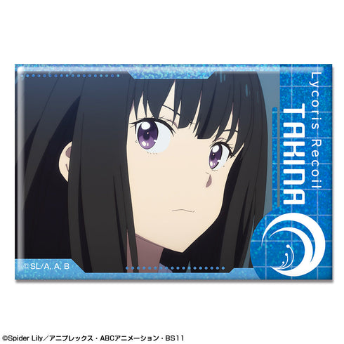 『リコリス・リコイル』ホログラム缶バッジ デザイン15(井ノ上たきな/E)【202507再販】