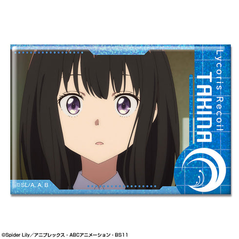 『リコリス・リコイル』ホログラム缶バッジ デザイン18(井ノ上たきな/H)【202507再販】