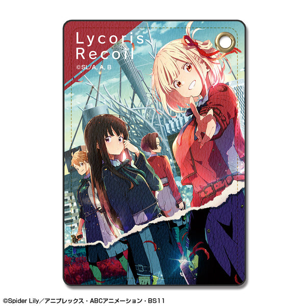 『リコリス・リコイル』レザーパスケース デザイン05(錦木千束&井ノ上たきな/A)【202507再販】