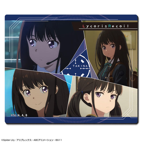 『リコリス・リコイル』ラバーマウスパッド Ver.2 デザイン02(井ノ上たきな)【202507再販】