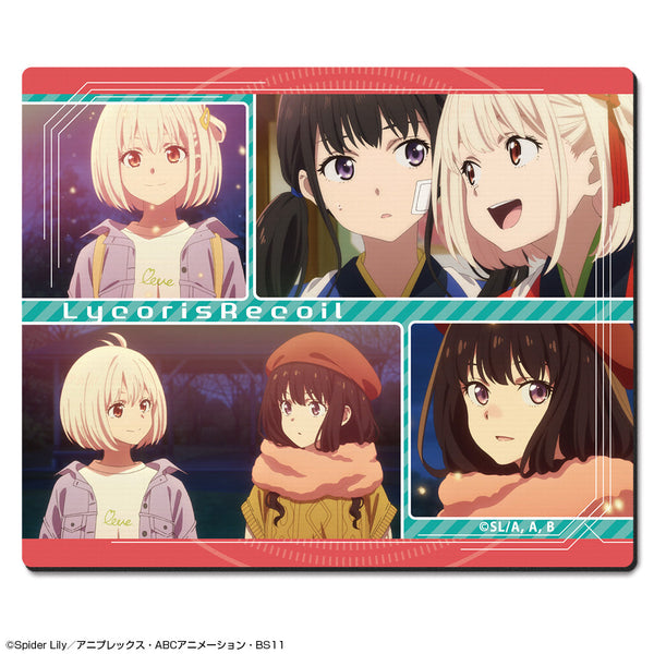 『リコリス・リコイル』ラバーマウスパッド Ver.2 デザイン04(錦木千束&井ノ上たきな/B)【202502再販】