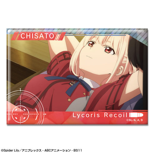 『リコリス・リコイル』ホログラム缶バッジ Ver.2 デザイン02(錦木千束/B)【202507再販】