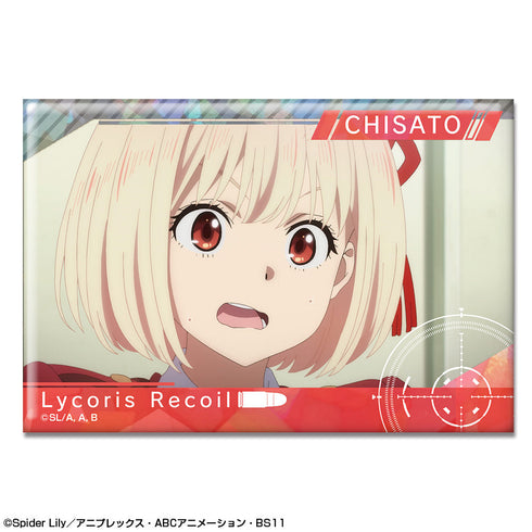 『リコリス・リコイル』ホログラム缶バッジ Ver.2 デザイン03(錦木千束/C)【202507再販】