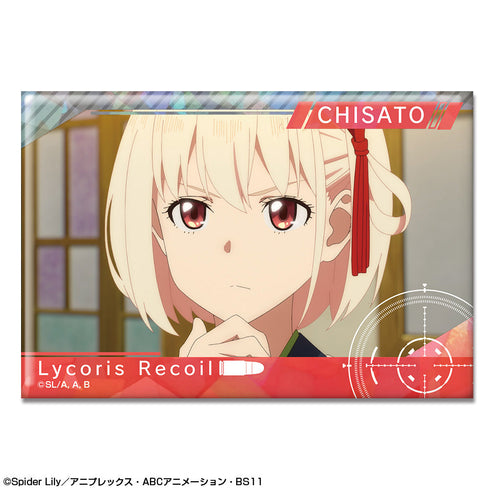 『リコリス・リコイル』ホログラム缶バッジ Ver.2 デザイン04(錦木千束/D)【202507再販】