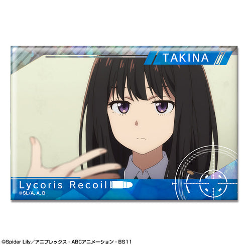『リコリス・リコイル』ホログラム缶バッジ Ver.2 デザイン11(井ノ上たきな/B)【202507再販】