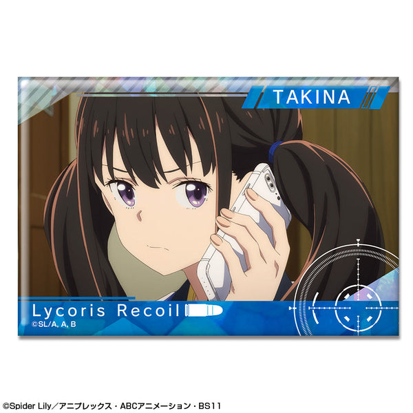 『リコリス・リコイル』ホログラム缶バッジ Ver.2 デザイン17(井ノ上たきな/H)【202507再販】