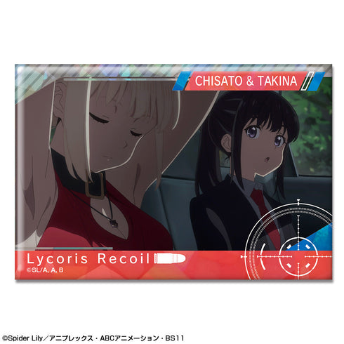 『リコリス・リコイル』ホログラム缶バッジ Ver.2 デザイン20(錦木千束&井ノ上たきな/C)【202410再販】