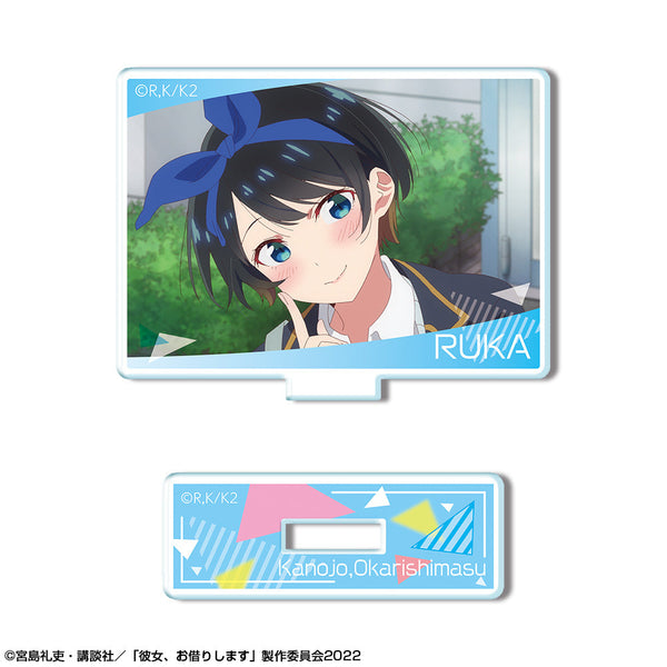 『彼女、お借りします』ミニアクリルスタンド デザイン18(更科瑠夏/F)【202507再販】