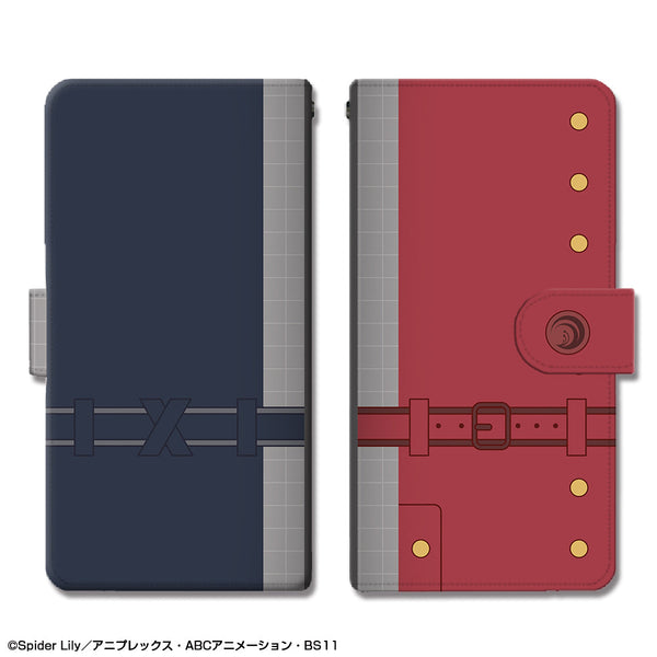 『リコリス・リコイル』ブックスタイルスマホケース Mサイズ デザイン03(モチーフ/B)【202502再販】