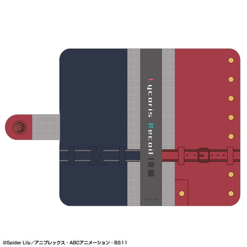 『リコリス・リコイル』ブックスタイルスマホケース XMサイズ デザイン03(モチーフ/B)【202502再販】