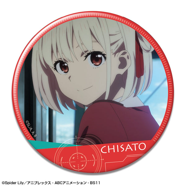 『リコリス・リコイル』缶バッジ Ver.2 デザイン15(錦木千束/O)【202507再販】