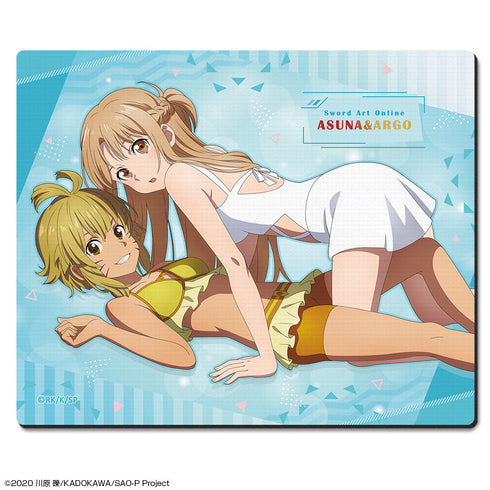 『ソードアート・オンライン -プログレッシブ- 冥き夕闇のスケルツォ』ラバーマウスパッド デザイン03(アスナ&アルゴ)【202602再販】