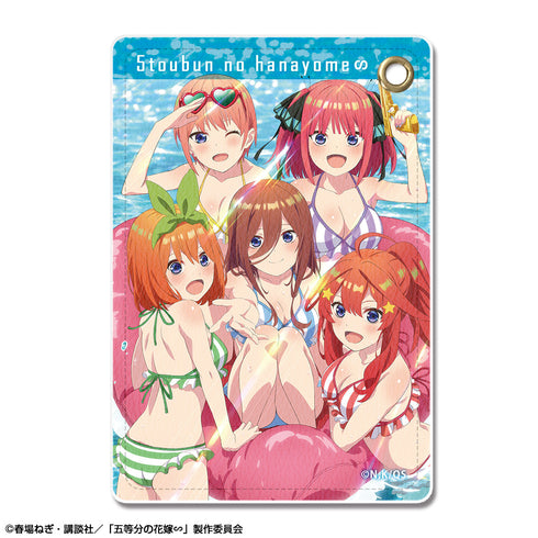 『五等分の花嫁∽』レザーパスケース デザイン11(集合)【202407再販】
