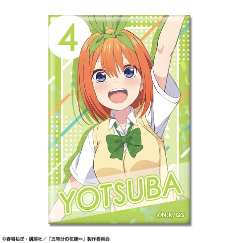 『五等分の花嫁∽』ホログラム缶バッジ デザイン07(中野四葉/A)【202407再販】