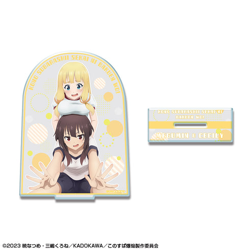 『この素晴らしい世界に爆焔を!』アクリルスタンド デザイン04(めぐみん&セシリー)【202608再販】