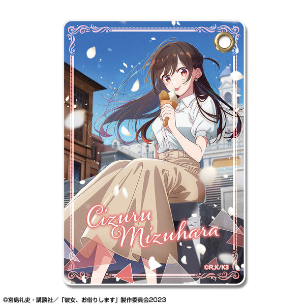 『彼女、お借りします』レザーパスケース Ver.3 デザイン06(水原千鶴/B)【202509再販】