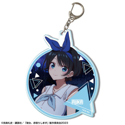『彼女、お借りします』ビッグアクリルキーホルダー Ver.2 デザイン03(更科瑠夏/A)【202507再販】