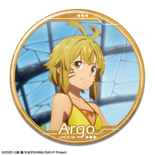 『ソードアート・オンライン -プログレッシブ- 冥き夕闇のスケルツォ』缶バッジ デザイン16(アルゴ/A)【202511再販】