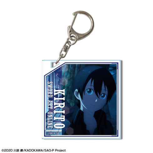 『ソードアート・オンライン -プログレッシブ- 冥き夕闇のスケルツォ』アクリルキーホルダー デザイン02(キリト/B)【202511再販】