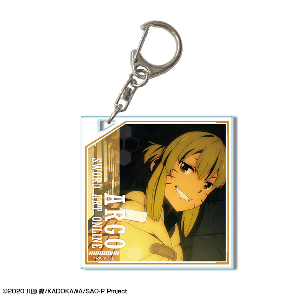 『ソードアート・オンライン -プログレッシブ- 冥き夕闇のスケルツォ』アクリルキーホルダー デザイン08(アルゴ/B)【202602再販】