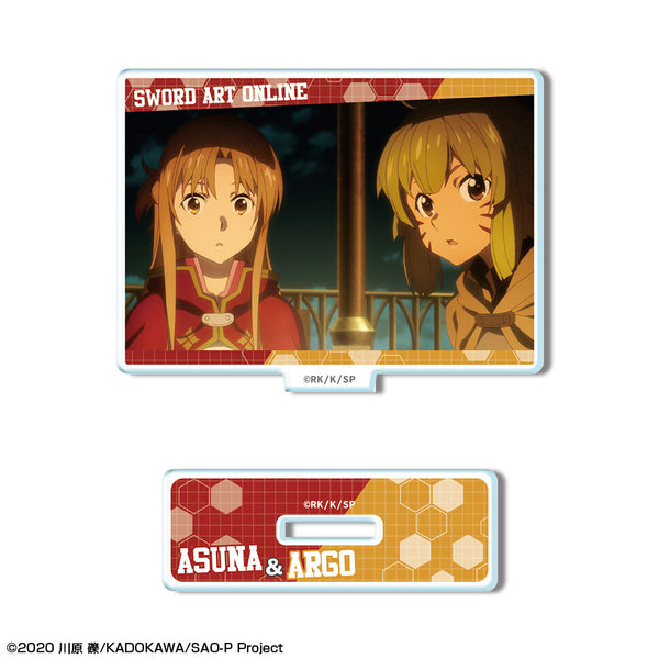 『ソードアート・オンライン -プログレッシブ- 冥き夕闇のスケルツォ』ミニアクリルスタンド デザイン17(アスナ&アルゴ/A)【202511再販】